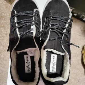 Gypsy Jazz Ronnie Sneaker slip ons black size 6 1/2